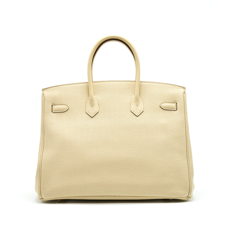 Birkin 35 Parchemin in GHW stamp M in Square