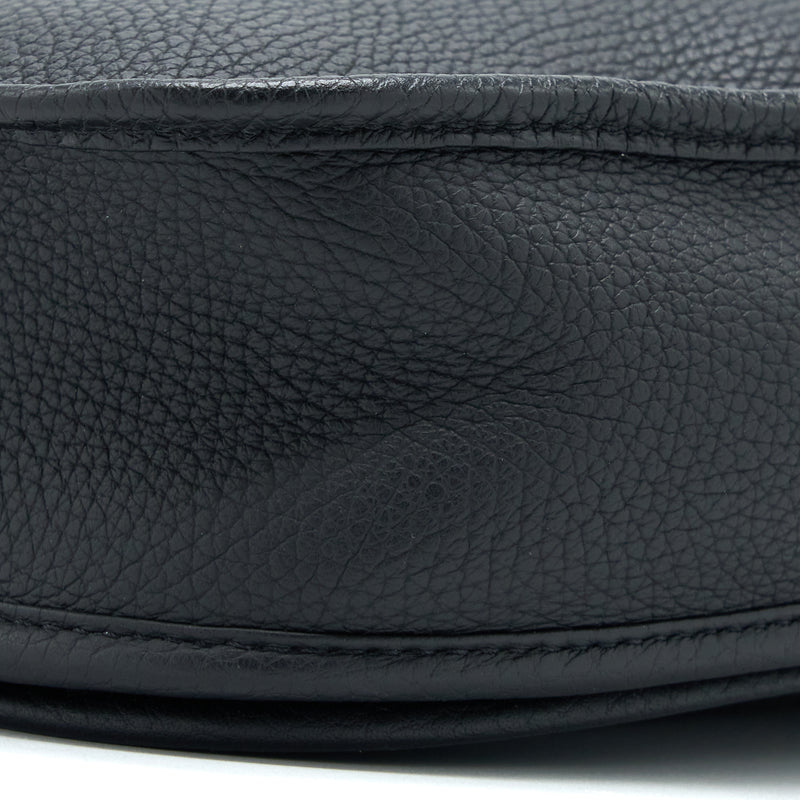 Hermes Evelyne 29 Clemence Black SHW Stamp X