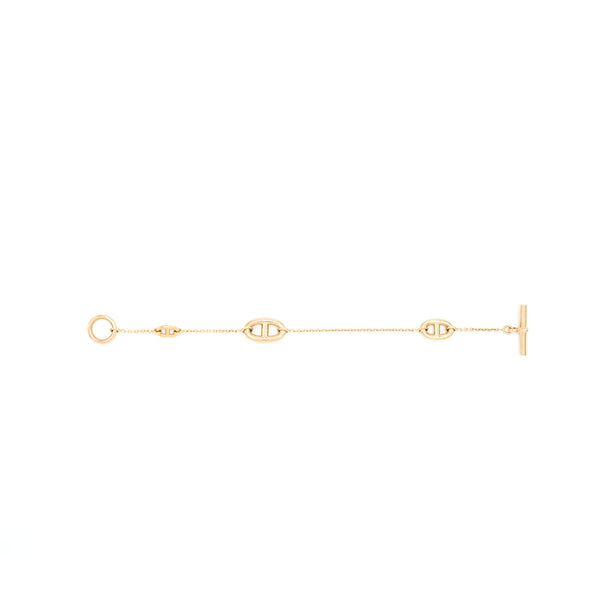 Hermes Size ST Farandole PM Bracelet 18K Rose Gold