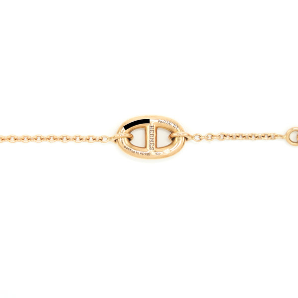 Hermes Size ST Farandole PM Bracelet 18K Rose Gold