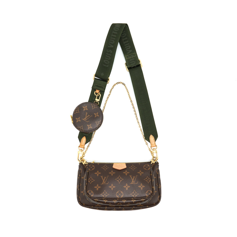 Louis Vuitton Multi Pochette Accessories Khaki Strap