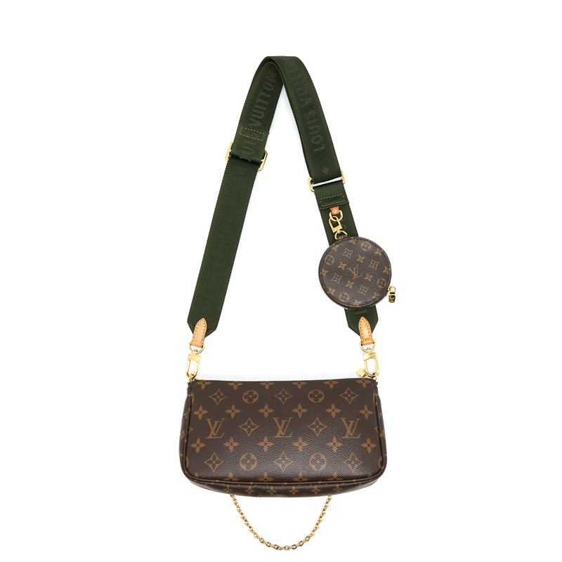 Louis Vuitton Multi Pochette Accessories Khaki Strap