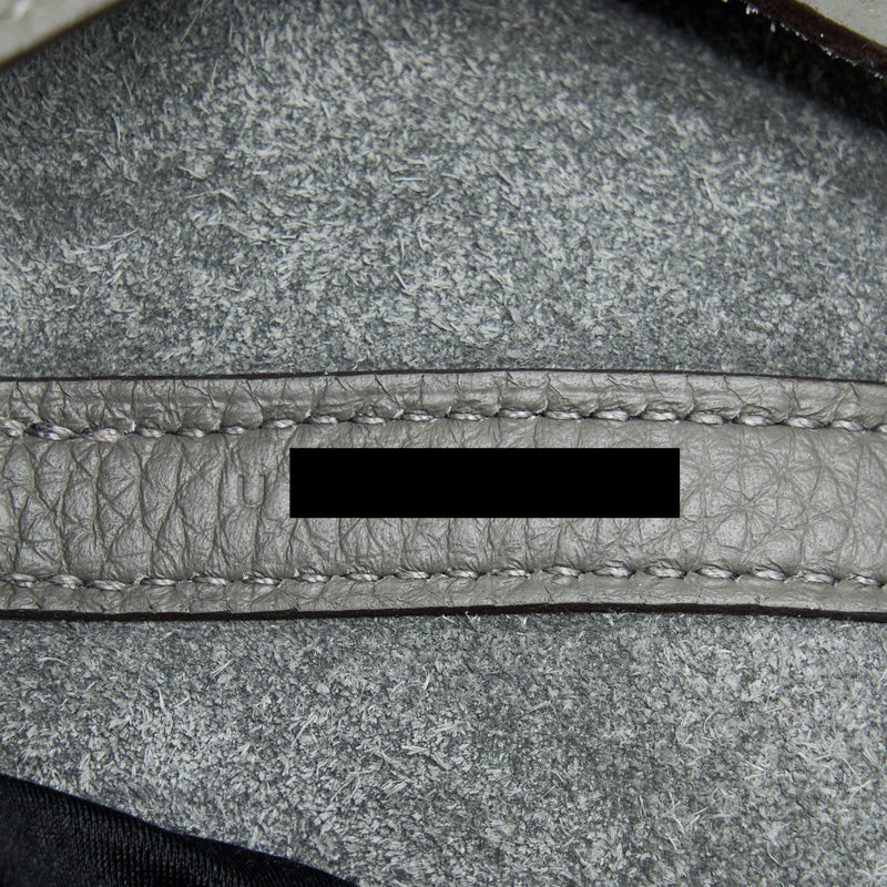 Hermes Picotin 22 Lock Bag Clemence 0L Gris Meyer SHW Stamp U