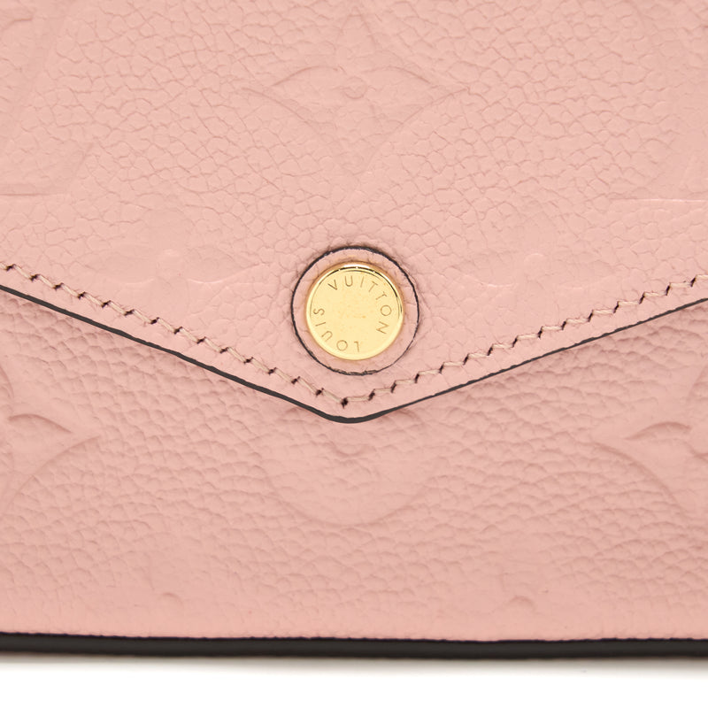 Louis Vuitton Felicia Pochette Monogram Empreinte Rose Pounder GHW