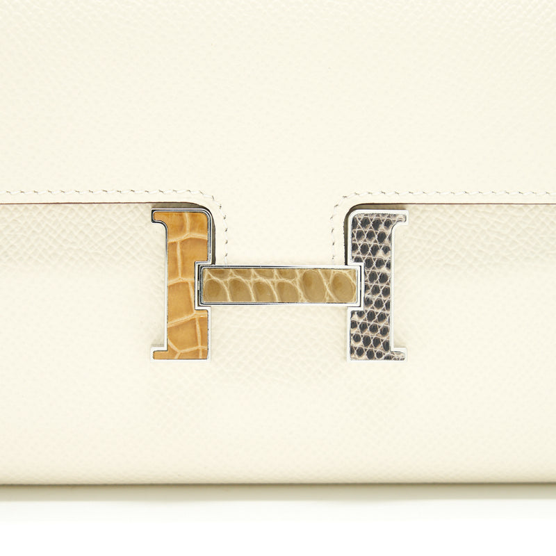 Hermes Constance To Go Nata Alligator Buckle Stamp Z