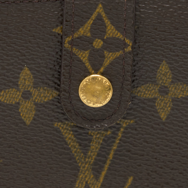 Louis Vuitton Monogram Porutomone Bievujenowa Bi-Fold Wallet GHW