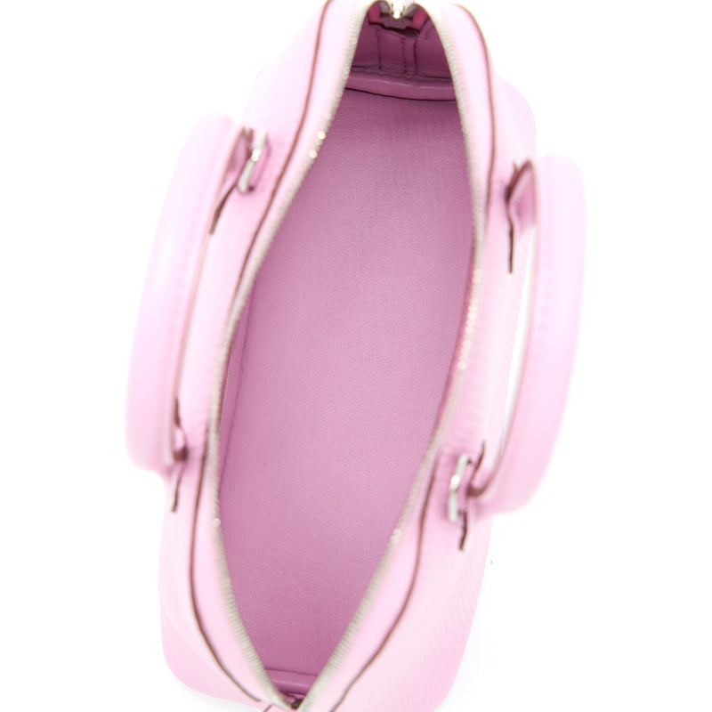 Hermes Mini Bolide Chèvre Mysore X9 Mauve Sylvestre SHW Stamp Z