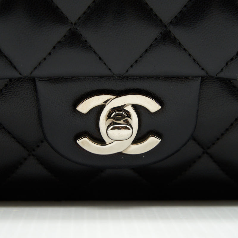 Chanel Medium Classic Flap Bag Lambskin Black SHW