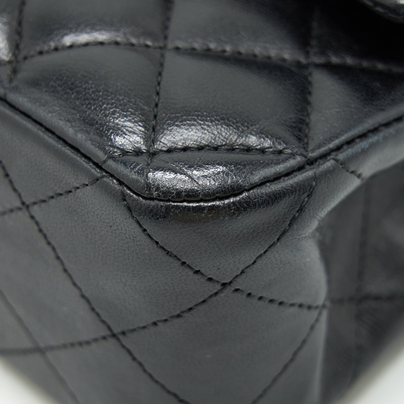 Chanel Medium Classic Flap Bag Lambskin Black SHW