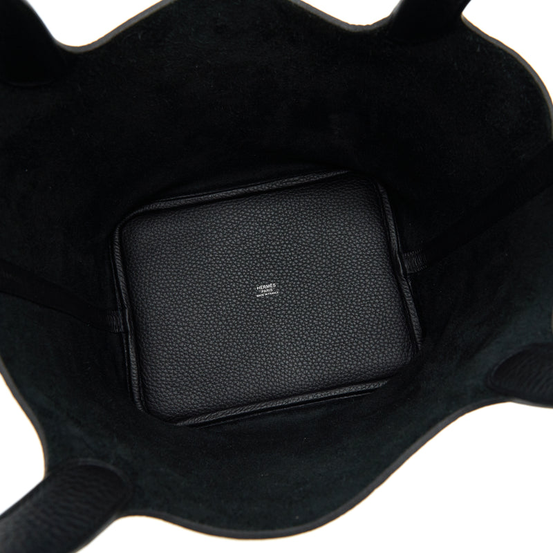 Hermes Picotin 22 Lock Bag So Black Stamp Z