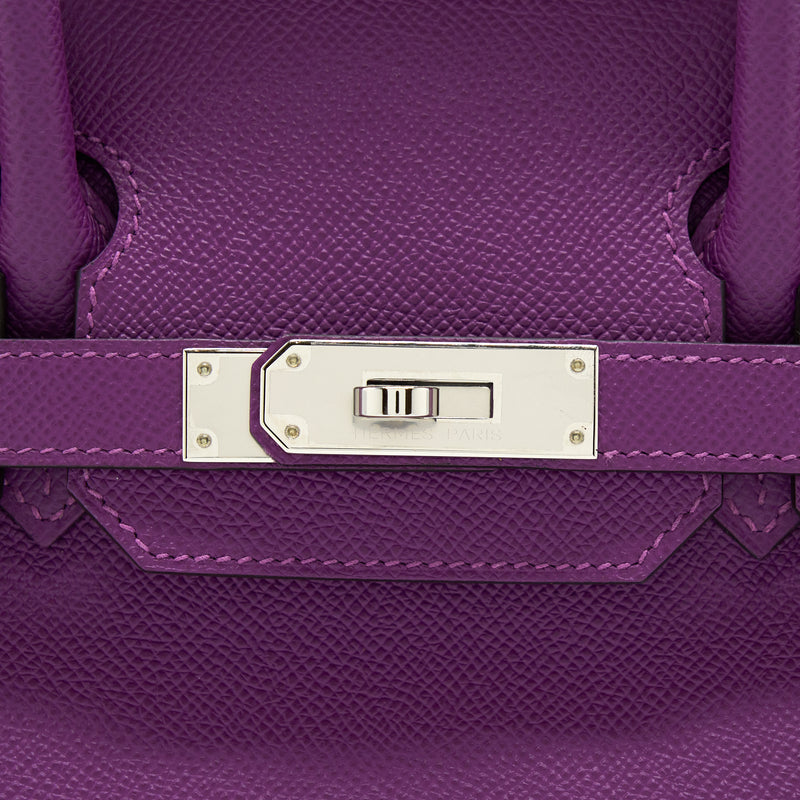 Hermes Birkin 30 Epsom P9 Anemone SHW Stamp Y