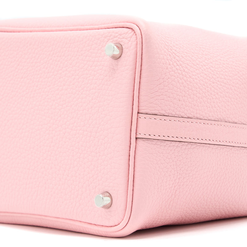 Hermes Picotin 18 Lock Bag Clemence Rose Sakura SHW Stamp U