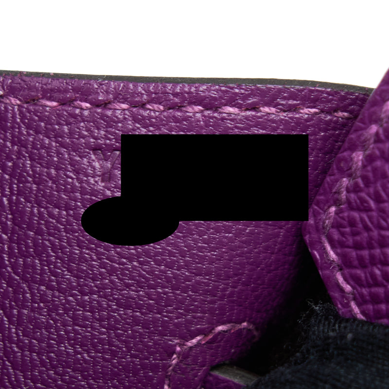 Hermes Birkin 30 Epsom P9 Anemone SHW Stamp Y