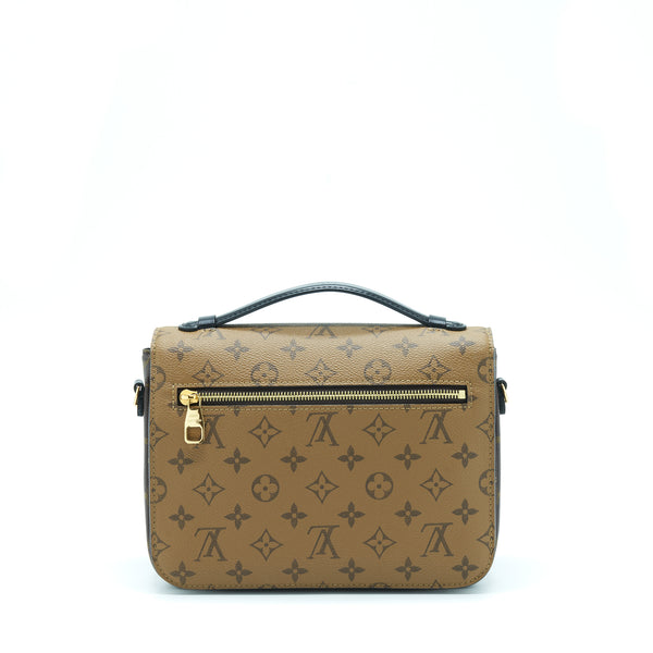 Louis Vuitton Pochette Métis Monogram Reverse Canvas GHW