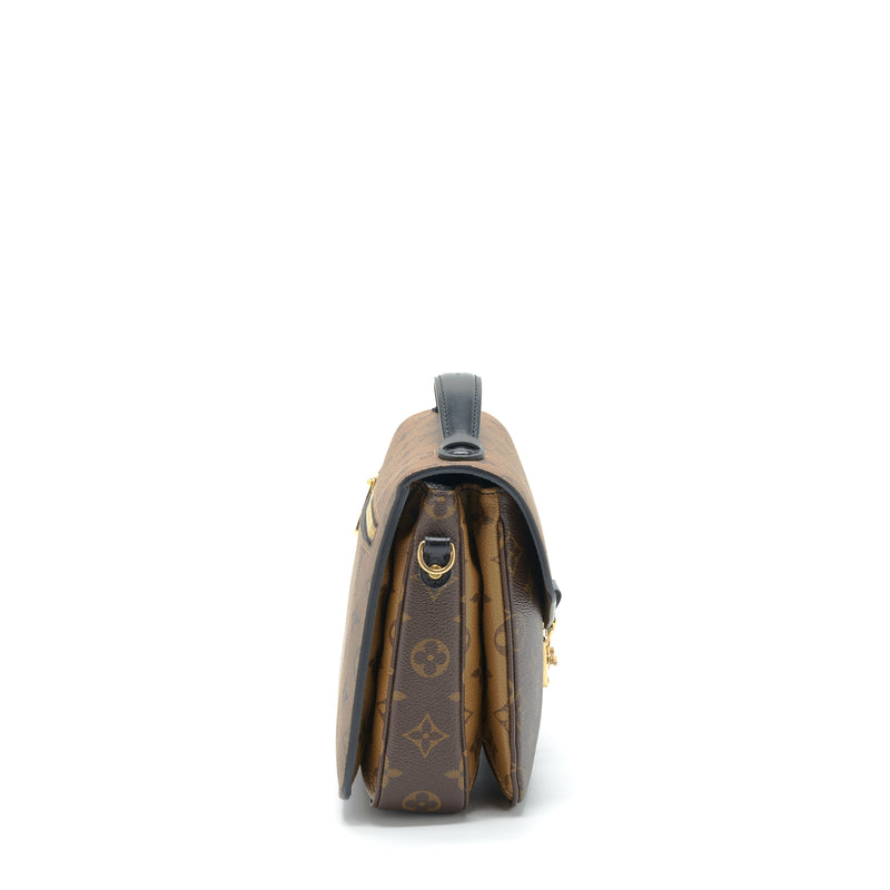 Louis Vuitton Pochette Métis Monogram Reverse Canvas GHW