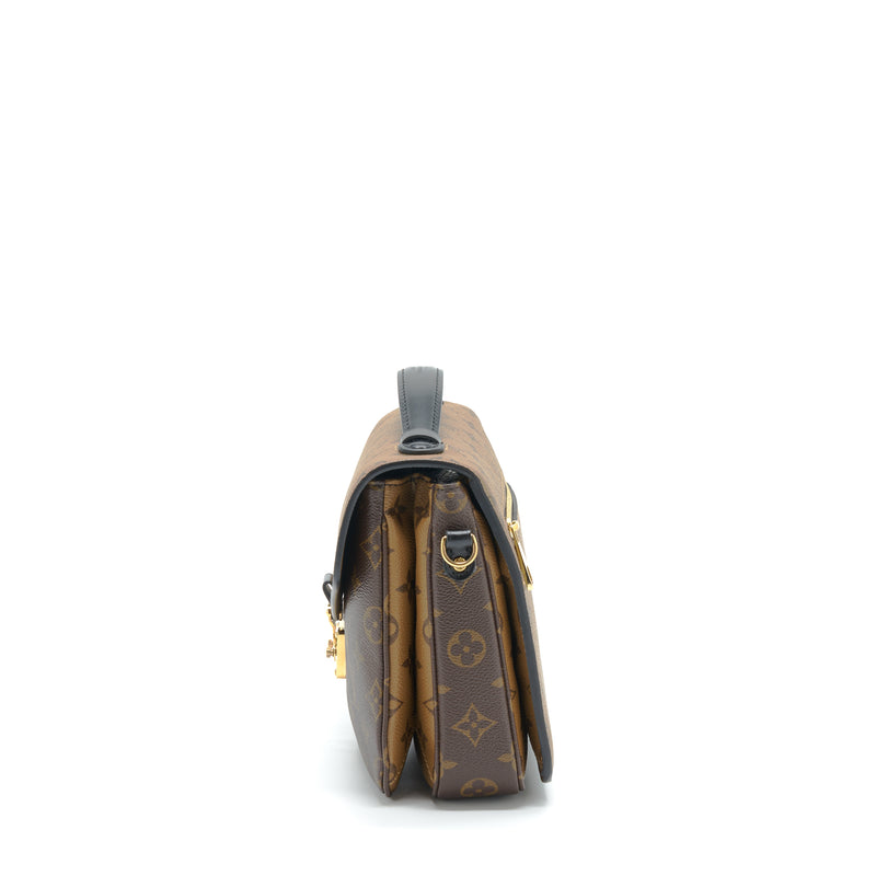 Louis Vuitton Pochette Métis Monogram Reverse Canvas GHW