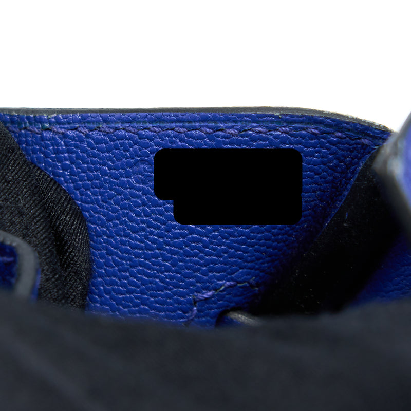 Hermes Birkin 30 Taurillon Novillo Blue Saphir SHW Stamp C