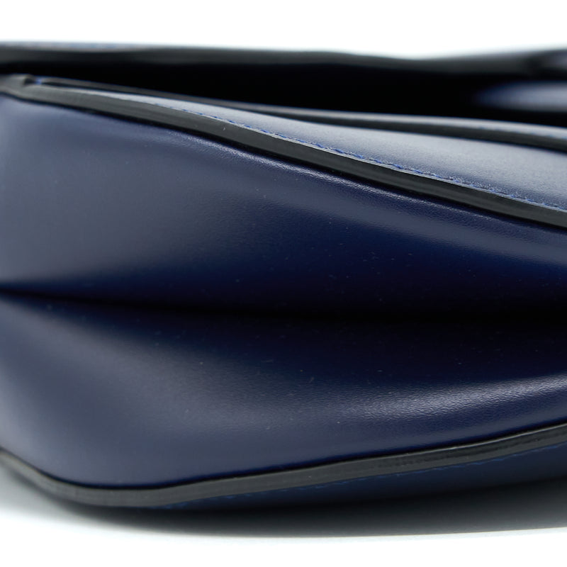 Dior Medium Saddle Bag Smooth Calfskin Navy GHW