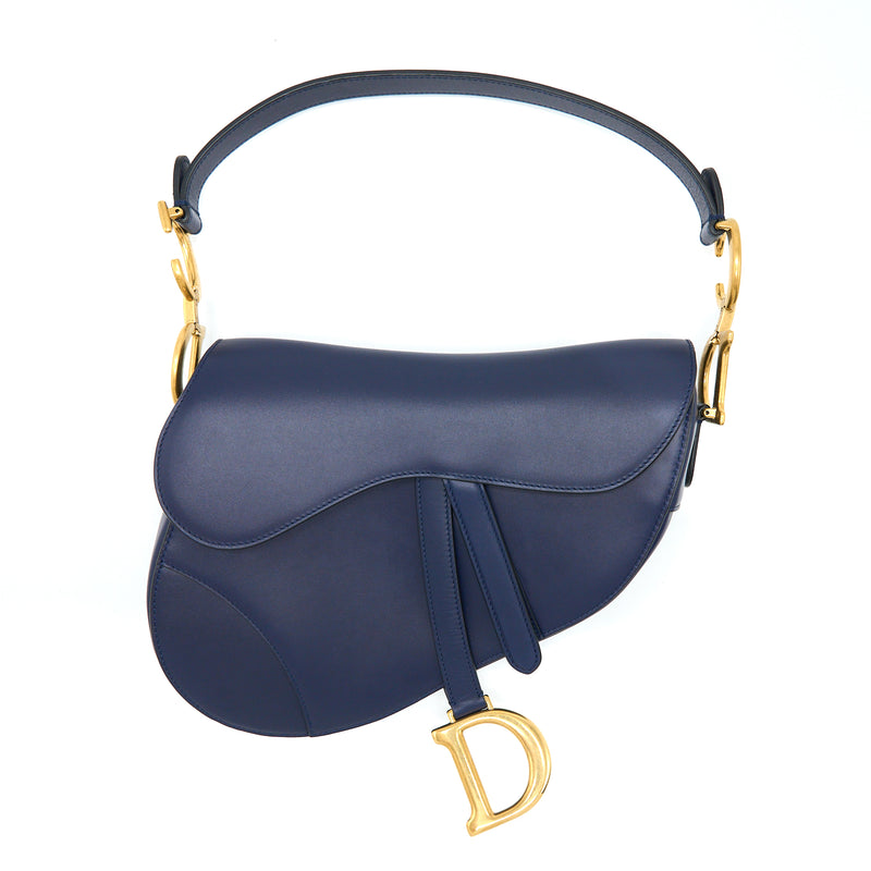 Navy cheap saddle bag