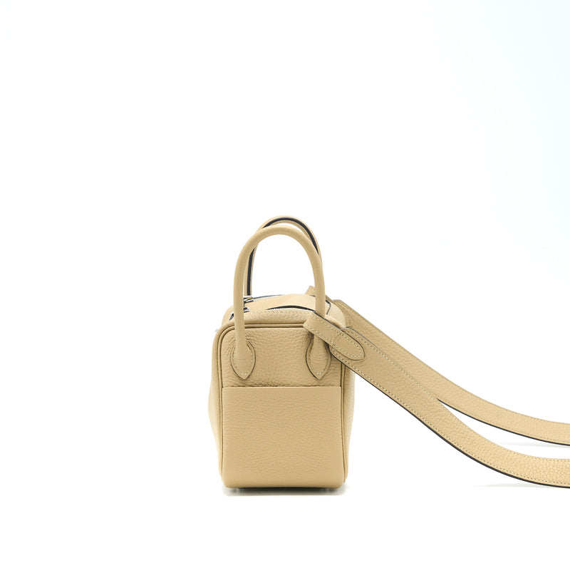 Hermes Mini Lindy Clemence Trench SHW Stamp U