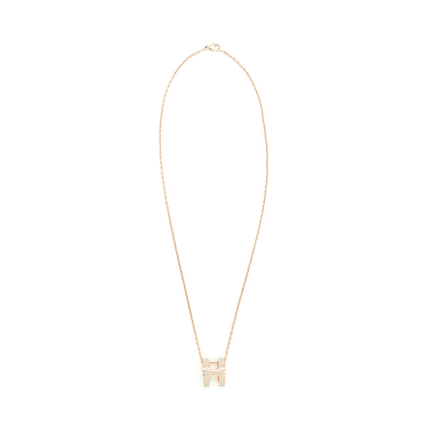 Hermes POP H Pendant Marron Glace RGHW