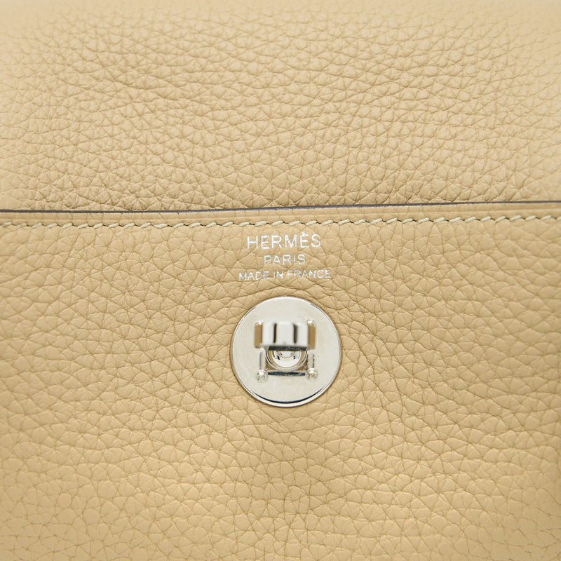 Hermes Mini Lindy Clemence Trench SHW Stamp U