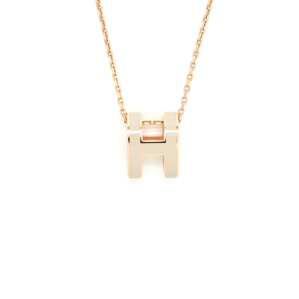 Hermes POP H Pendant Marron Glace RGHW