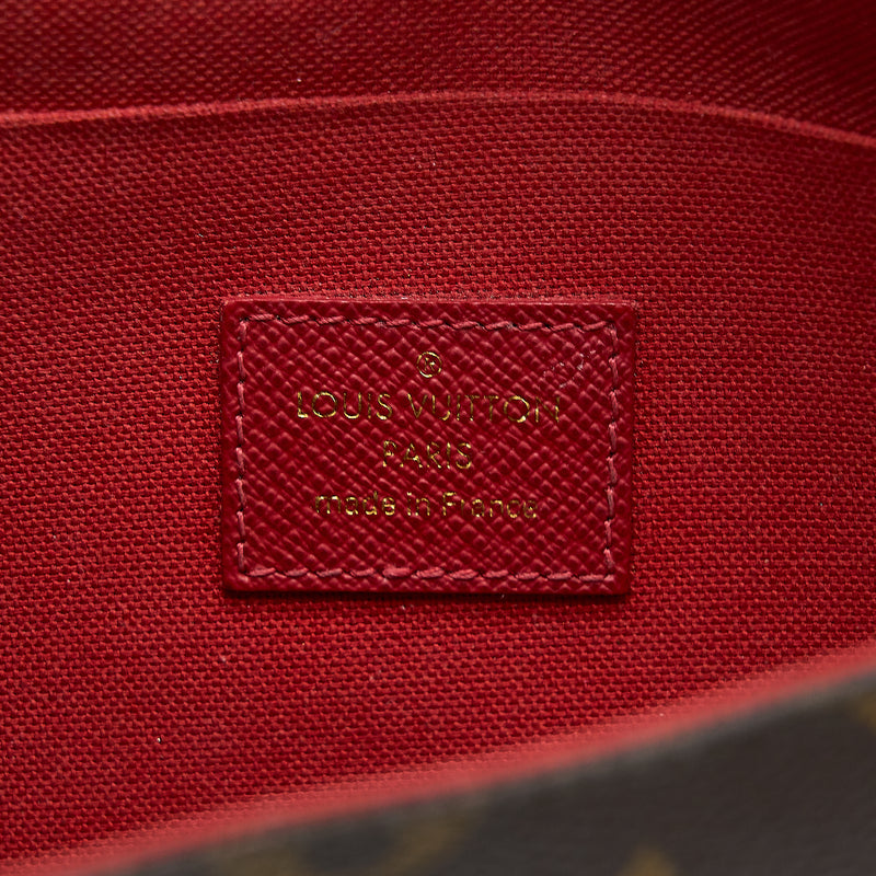 Louis Vuitton Felicie Pochette Limited Edition Monogram Canvas GHW