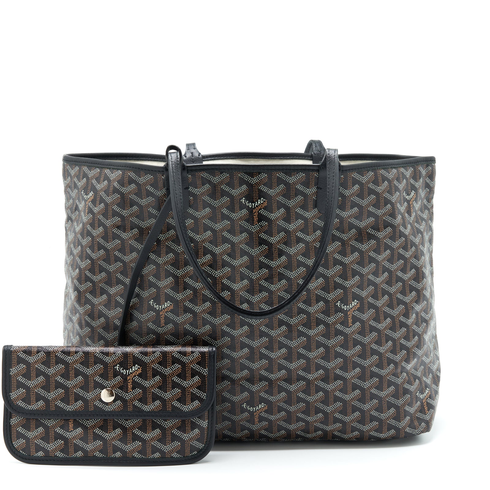 Goyard Saint Louis Tote PM Black Multicolour