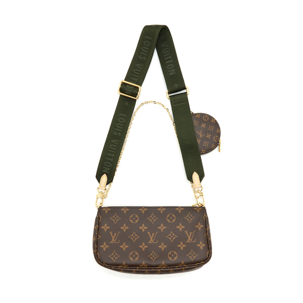 Louis Vuitton Multi Pochette With Khaki Strap