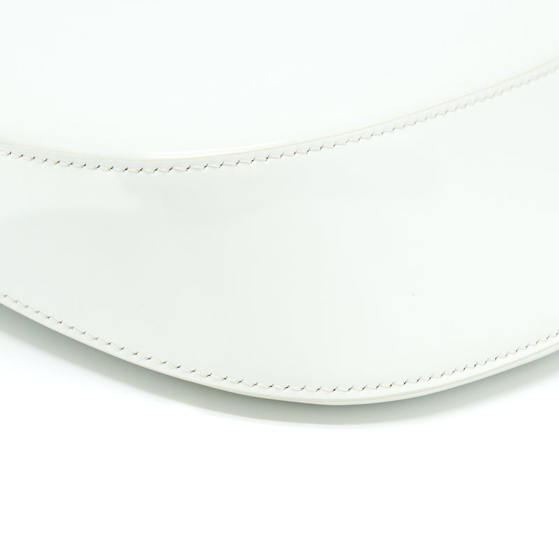 Prada Cleo Bag Calfskin White SHW