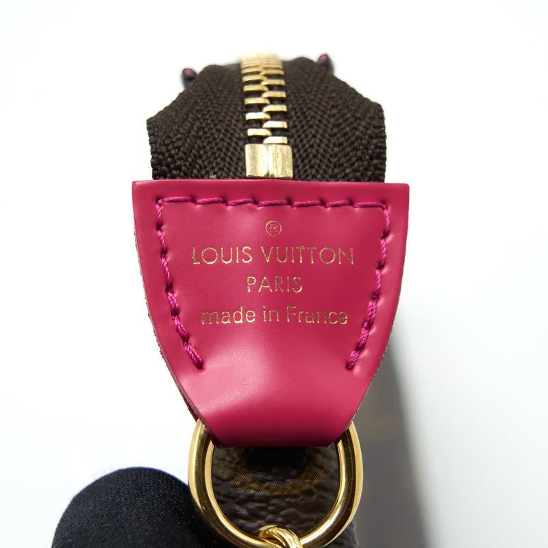 Louis Vuitton Mini Pochette Limited Edition Monogram Canvas GHW