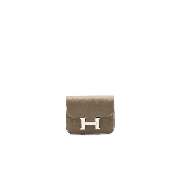 Hermes Constance Slim Wallet Etoupe SHW