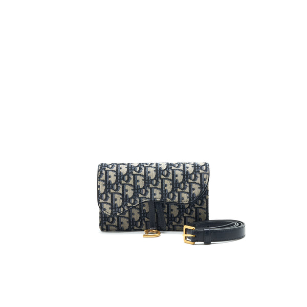 Dior Oblique Saddle Belt Pouch