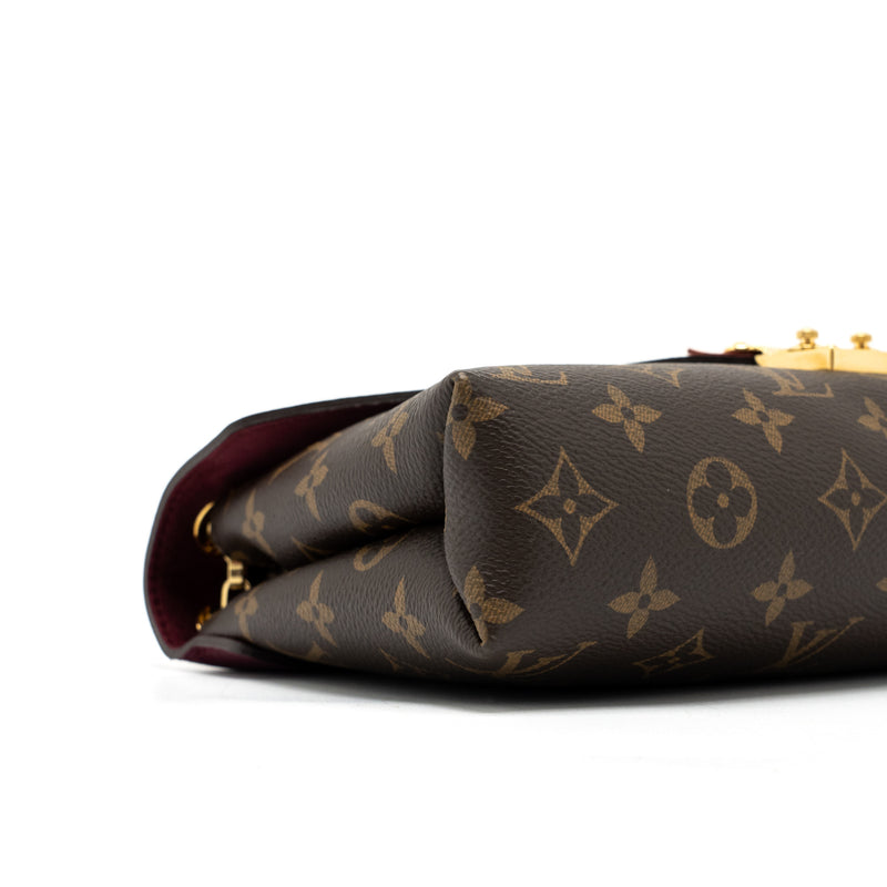 Louis Vuitton Shoulder Pallas Chain Monogram Brown/Aurore in