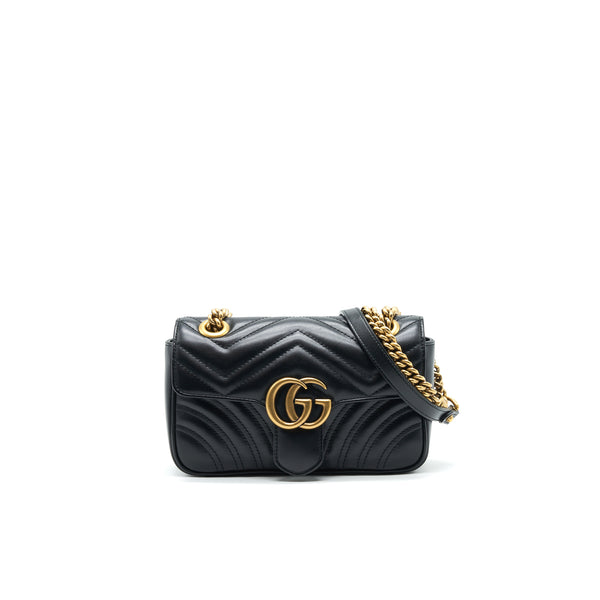 GUCCI GG MINI MARMONT BLACK