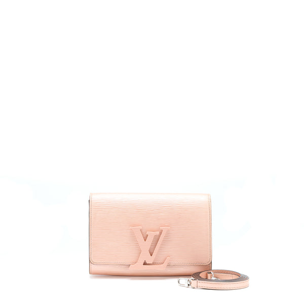 Louis Vuitton Louise Clutch PM Epi Light Pink SHW