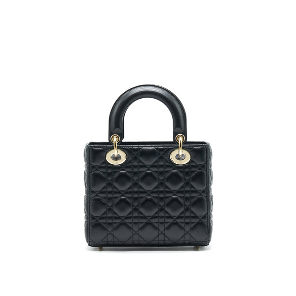 DIOR SMALL LADY DIOR BAG BLACK GHW