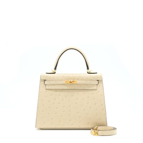 Hermes hot sale kelly ostrich