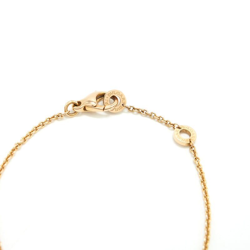BVLGARI B.ZERO BRACELET ROSE GOLD IN BLACK CERAMIC