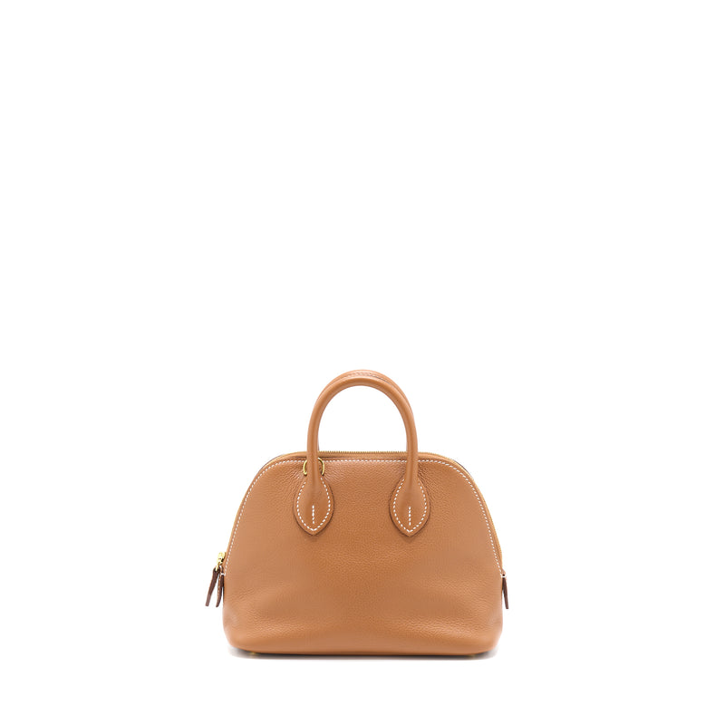 Hermes Mini Bolide Evercolour Gold GHW Stamp Y