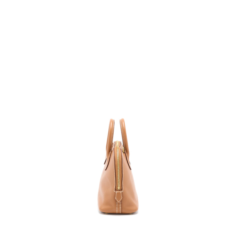 Hermes Mini Bolide Evercolour Gold GHW Stamp Y