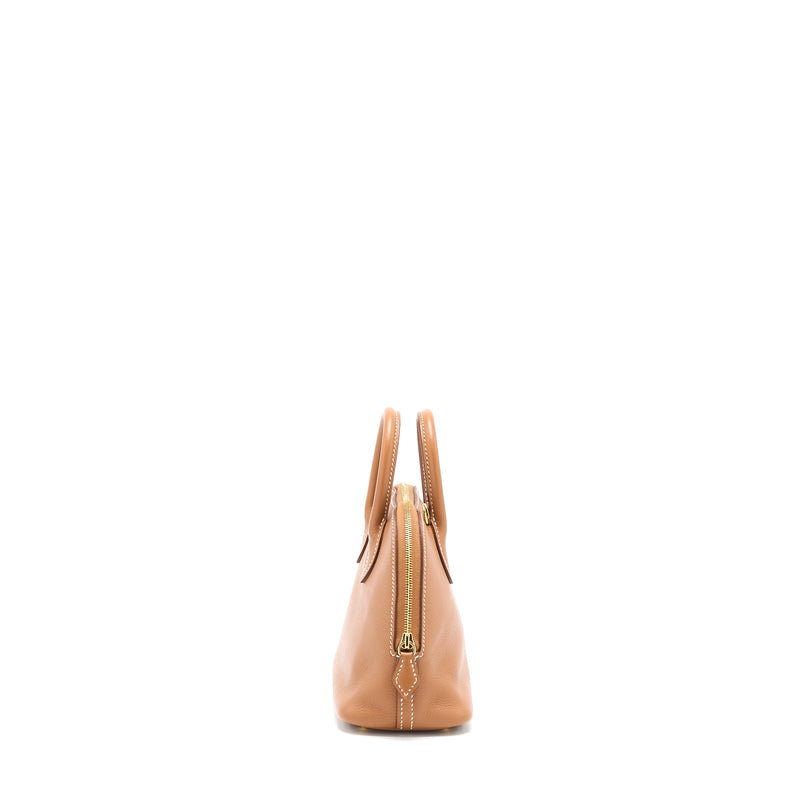 Hermes Mini Bolide Evercolour Gold GHW Stamp Y