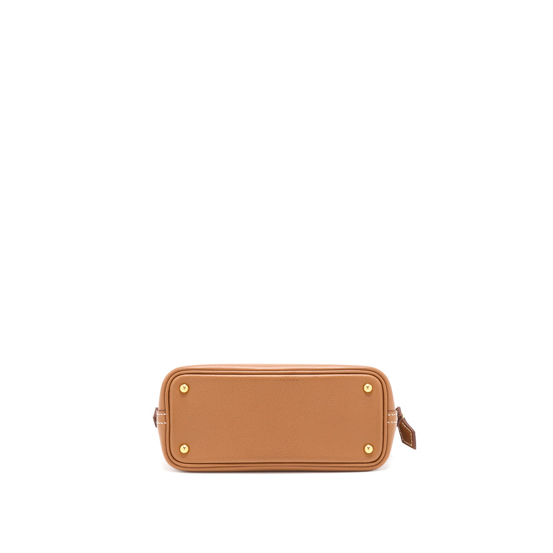 Hermes Mini Bolide Evercolour Gold GHW Stamp Y