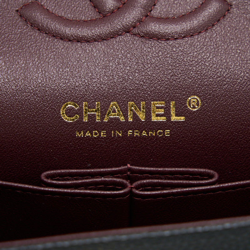 Chanel Small Classic Double Flap Bag Caviar Black GHW (Microchip)