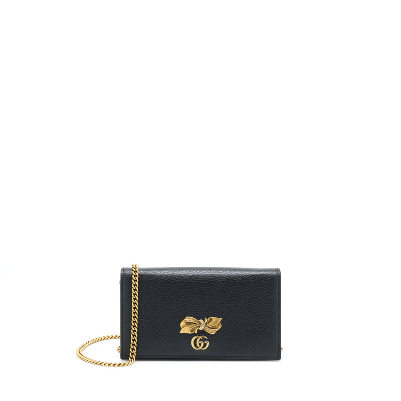 Gucci Chain Wallet Black GHW