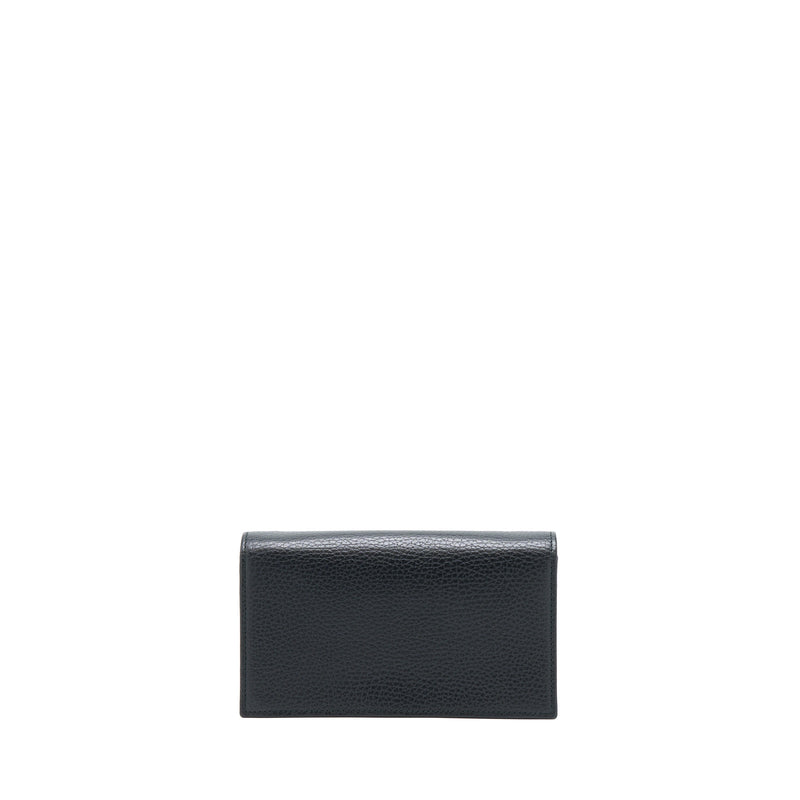 Gucci Chain Wallet Black GHW