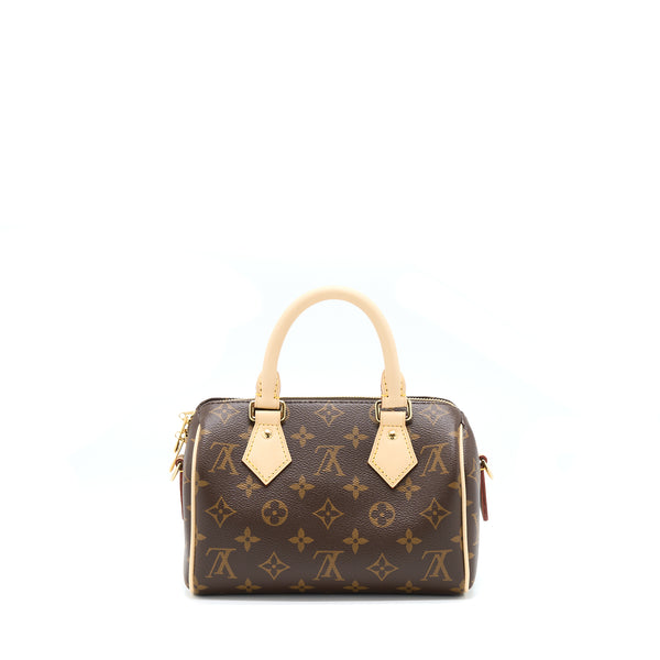 Louis Vuitton Speedy Bandouliere 20 Monogram Canvas GHW