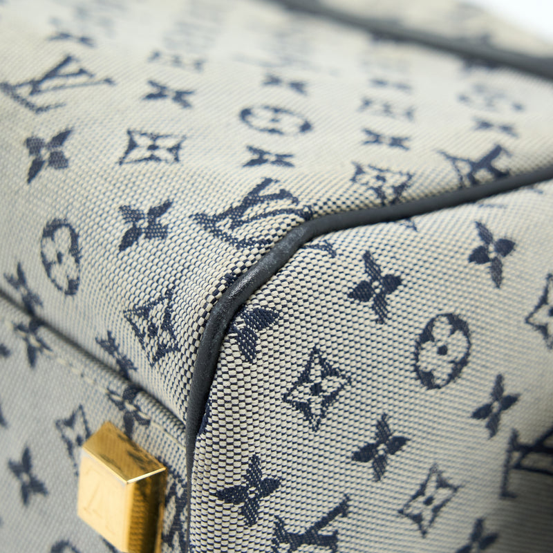 Louis Vuitton Josephine PM Monogram Mini Lin Canvas GHW