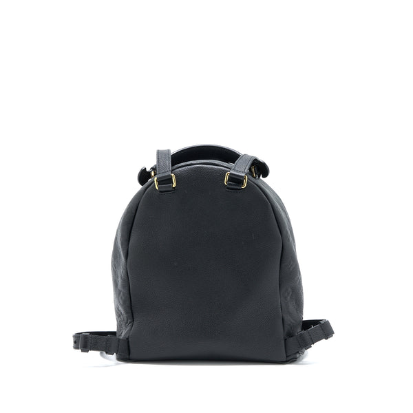 Louis Vuitton Sorbonne Backpack Monogram Empreinte Black GHW